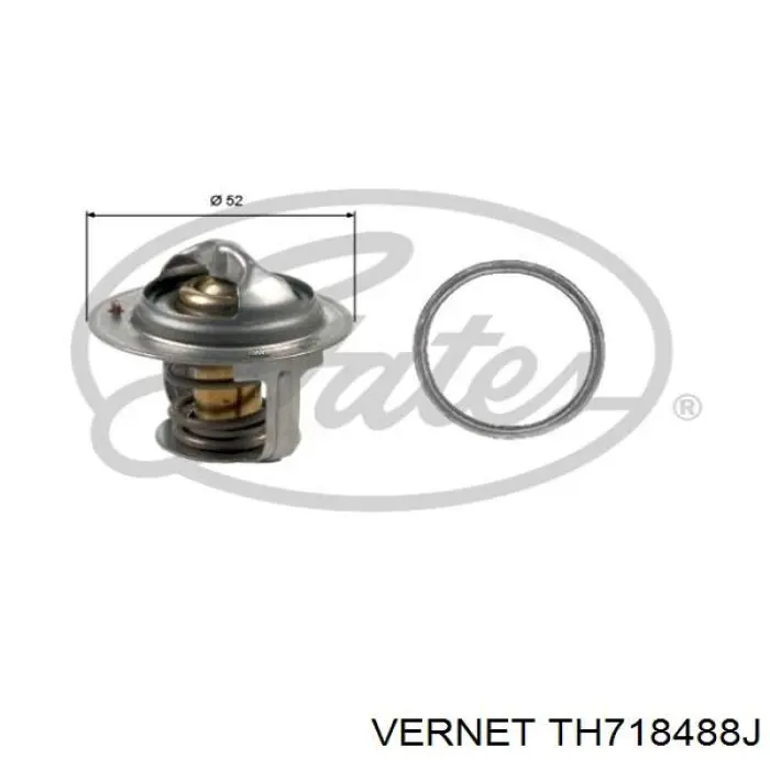 Термостат в корпусе Vernet TH718488J цена, от 9.85 USD