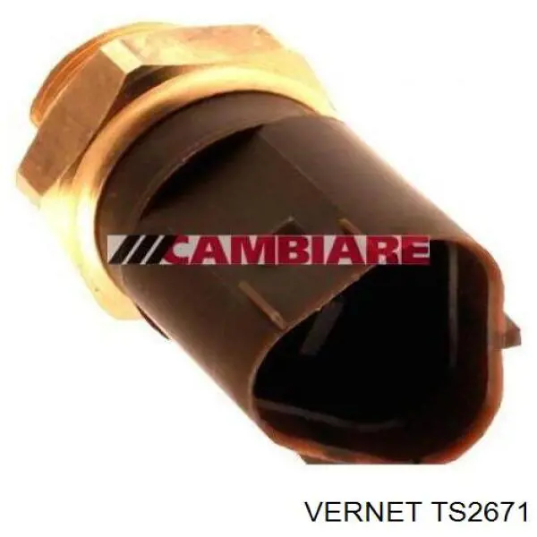 Датчик температуры охлаждающей жидкости (включения вентилятора радиатора) VERNET TS2671