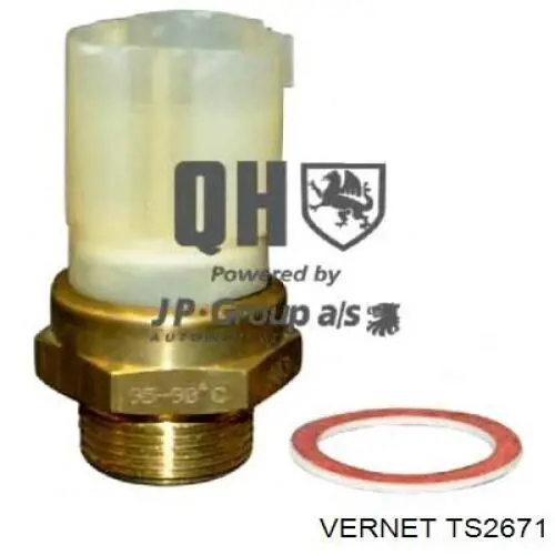 Compre TS2671 Vernet Sensor de temperatura do fluido de esfriamento (de ativação de ventilador do radiador)