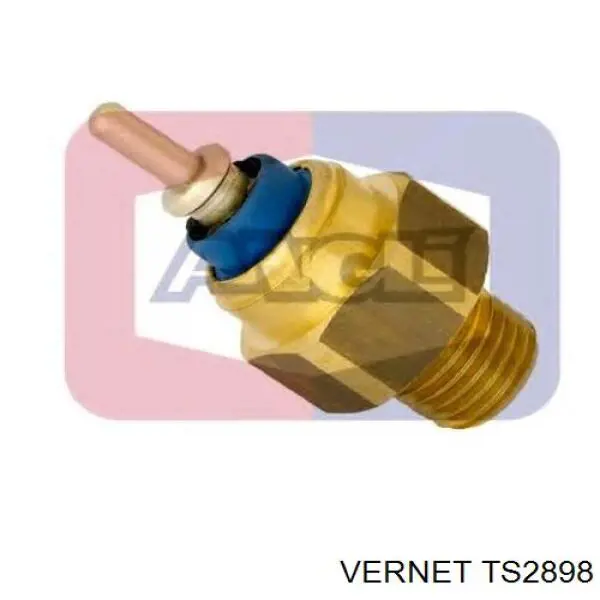 TS2898 Vernet датчик температуры охлаждающей жидкости (включения вентилятора радиатора)