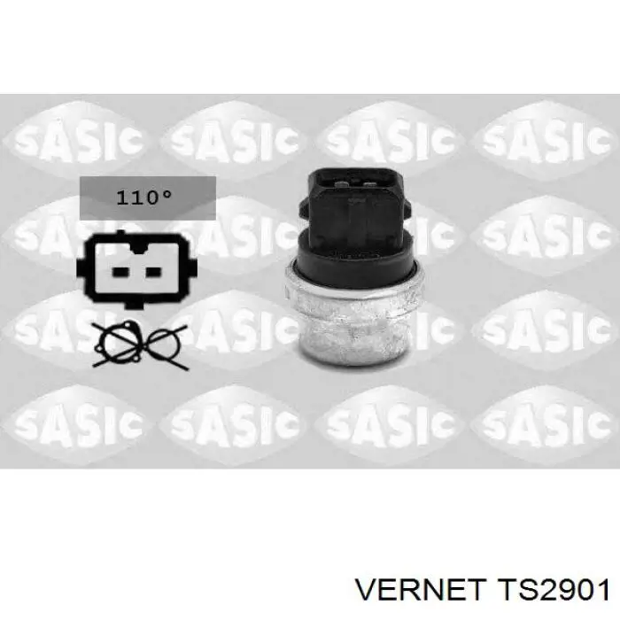 TS2901 Vernet датчик температуры охлаждающей жидкости (включения вентилятора радиатора)