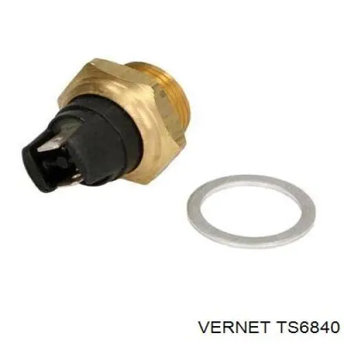 Sensor, temperatura del refrigerante (encendido el ventilador del radiador) TS6840 Vernet