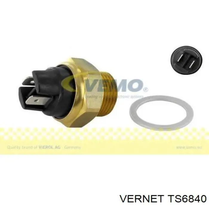 Купить TS6840 Vernet Датчик включения вентилятора радиатора 