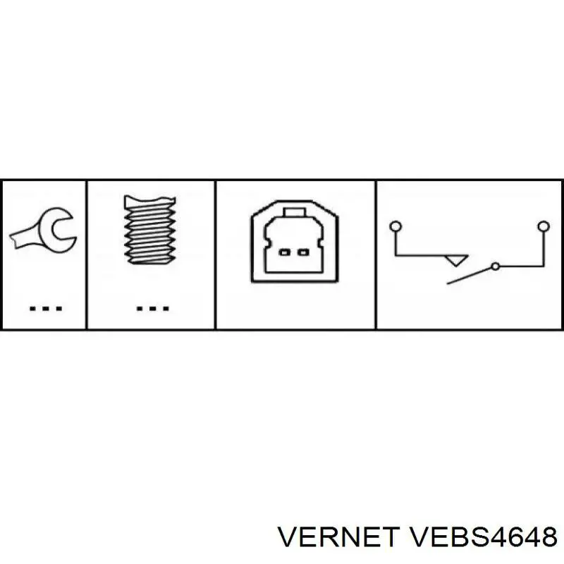 VEBS4648 Vernet Датчик тормоза