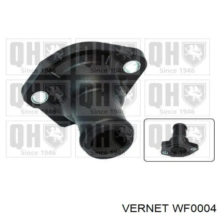 Фланец системы охлаждения WF0004 Vernet