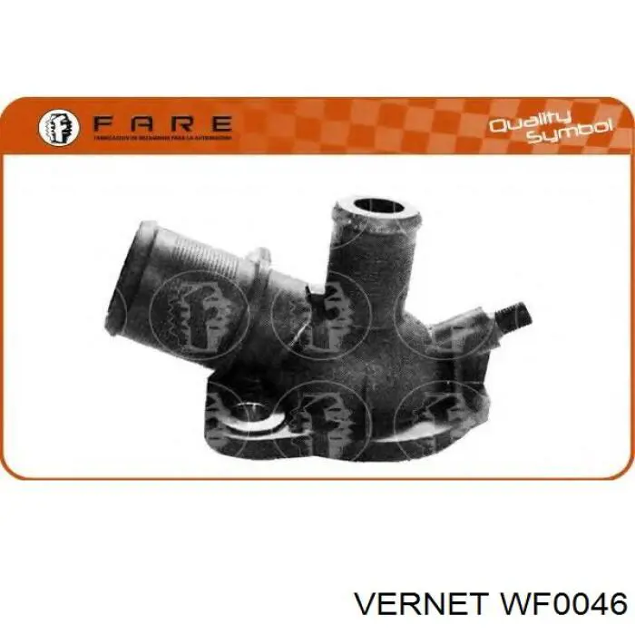 Фланец системы охлаждения Vernet WF0046 цена, от 6.90 USD