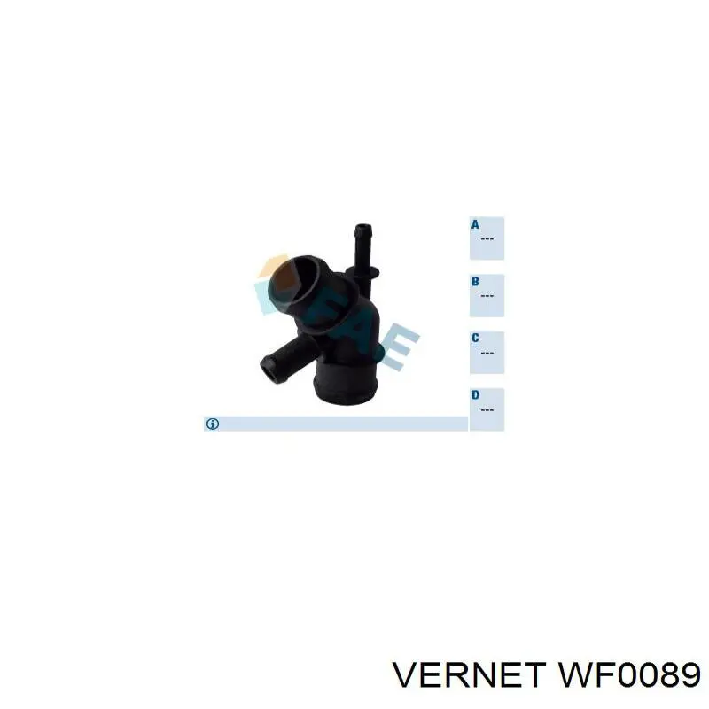 Крышка термостата WF0089 Vernet