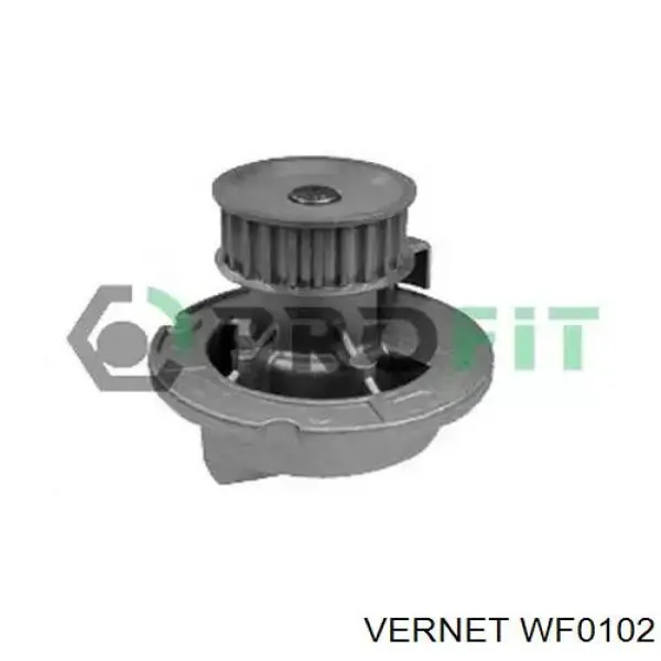 Купить WF0102 Vernet Фланец охлаждающей жидкости