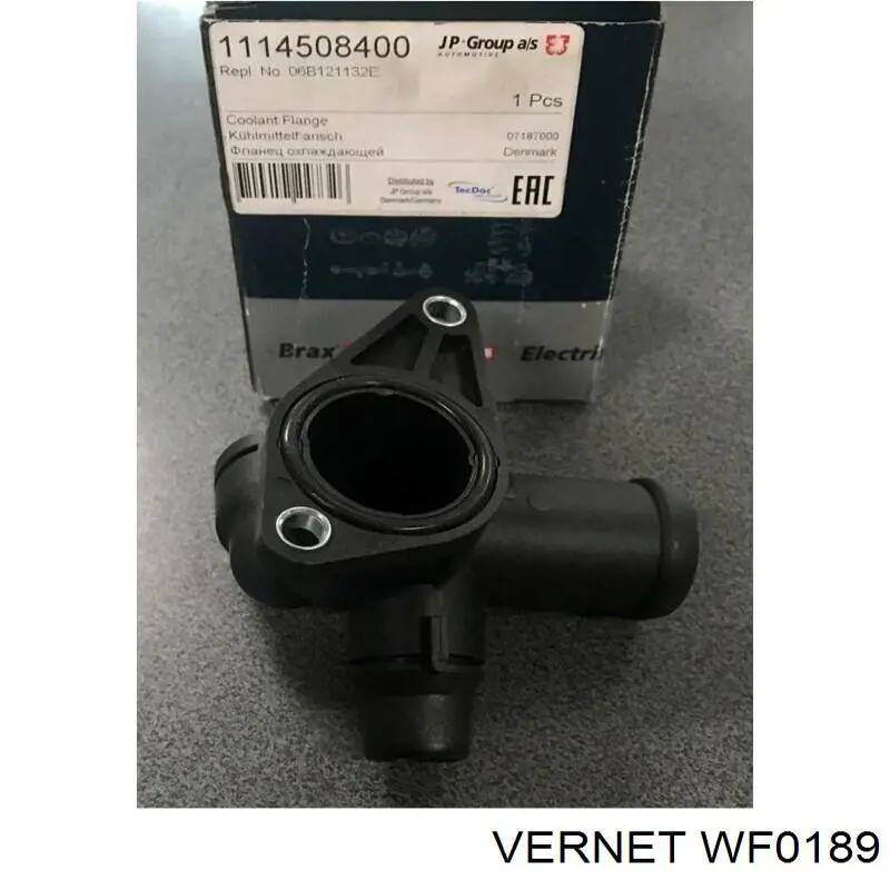 Фланец системы охлаждения WF0189 Vernet