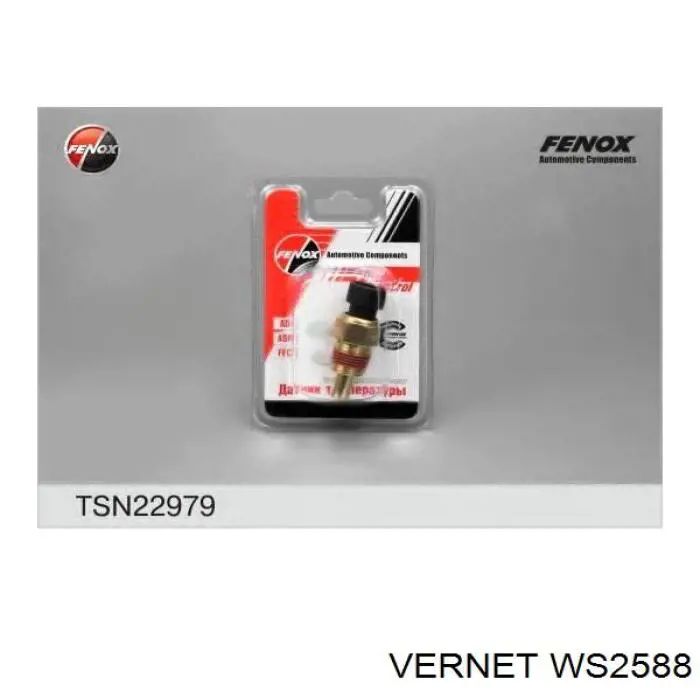 Датчик указателя температуры охлаждающей жидкости Vernet WS2588 цена, от 8.51 USD