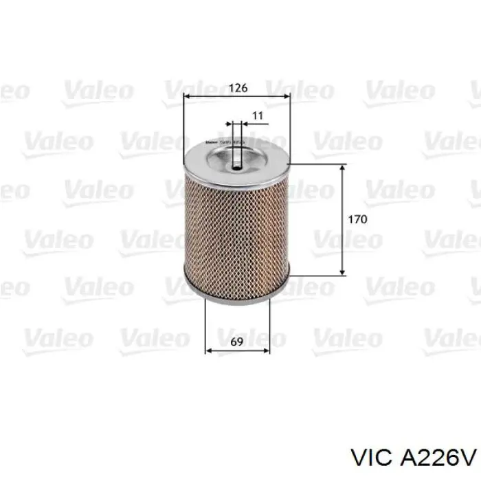 A226V Vic воздушный фильтр