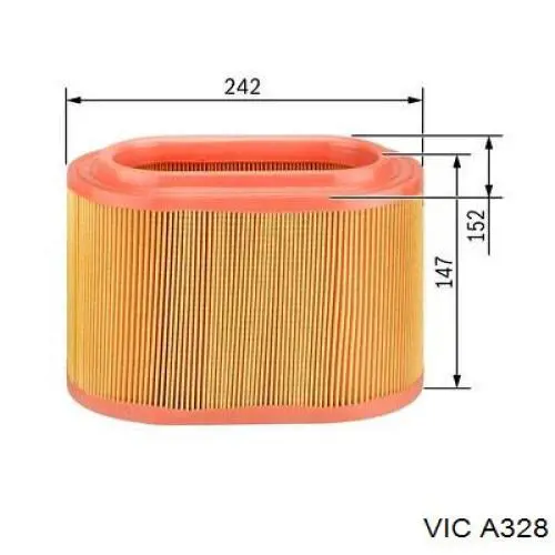 Воздушный фильтр A328 Vic