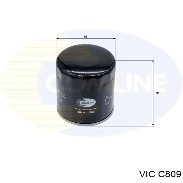 C809 Vic масляный фильтр