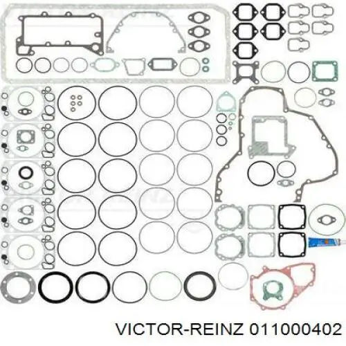 Полный комплект прокладок двигателя Victor Reinz 011000402 цена, от 164.98 USD