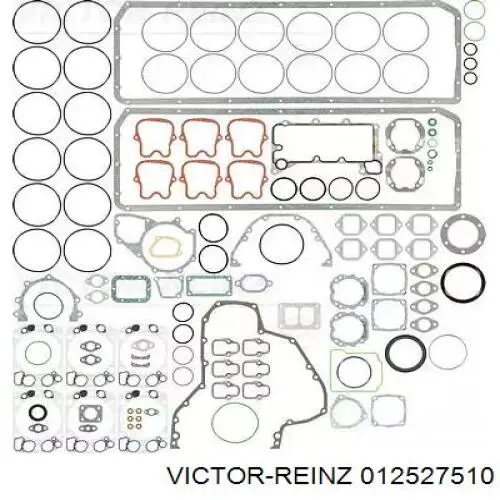 01-25275-07 Victor Reinz комплект прокладок двигателя полный