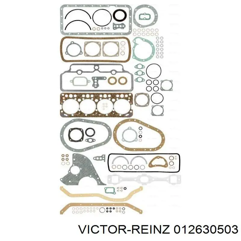 012630503 Victor Reinz Комплект прокладок на двигатель