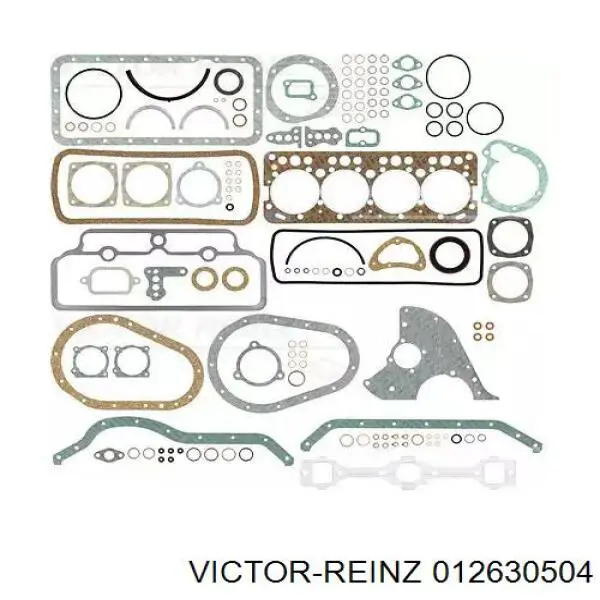 Полный комплект прокладок двигателя Victor Reinz 012630504 цена, от 180.23 USD