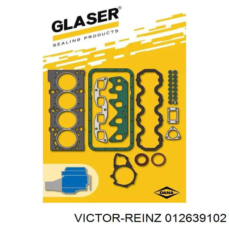 Комплект прокладок двигателя LEX PR5676