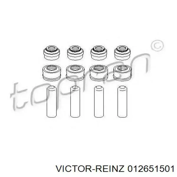 Полный комплект прокладок двигателя Victor Reinz 012651501 цена, от 117.63 USD