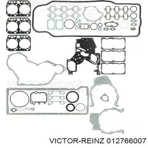 Juego completo de juntas, motor, inferior 012766007 Victor Reinz