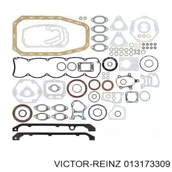 01-31733-09 Victor Reinz комплект прокладок двигателя полный