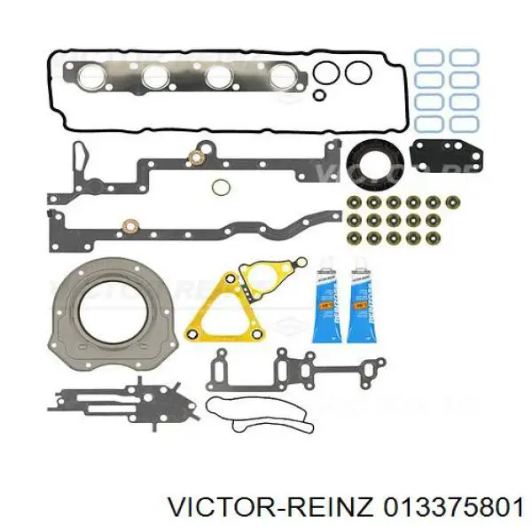 013375801 Victor Reinz kit de vedantes de motor completo