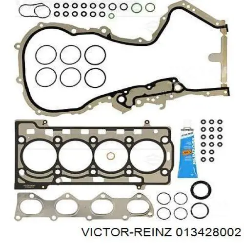 013428002 Victor Reinz комплект прокладок двигателя полный