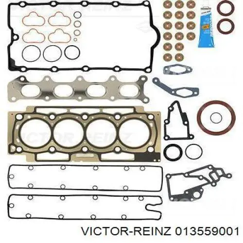 Комплект прокладок двигателя 013559001 Victor Reinz