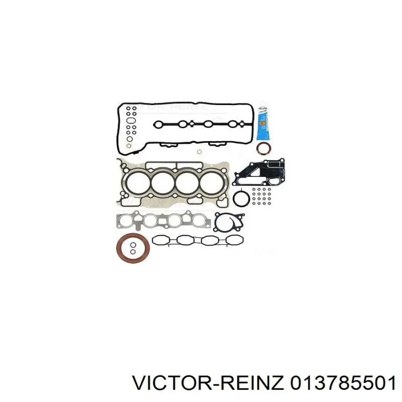13785501 Victor Reinz комплект прокладок двигателя полный