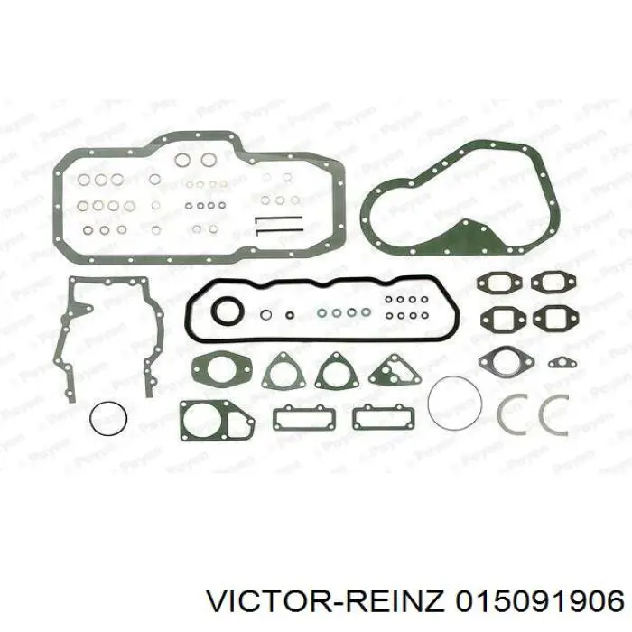 15091906 Victor Reinz комплект прокладок двигателя полный