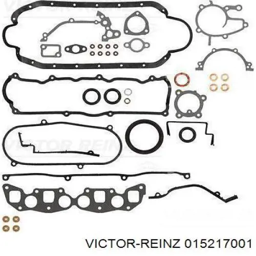 Комплект прокладок двигателя 015217001 Victor Reinz