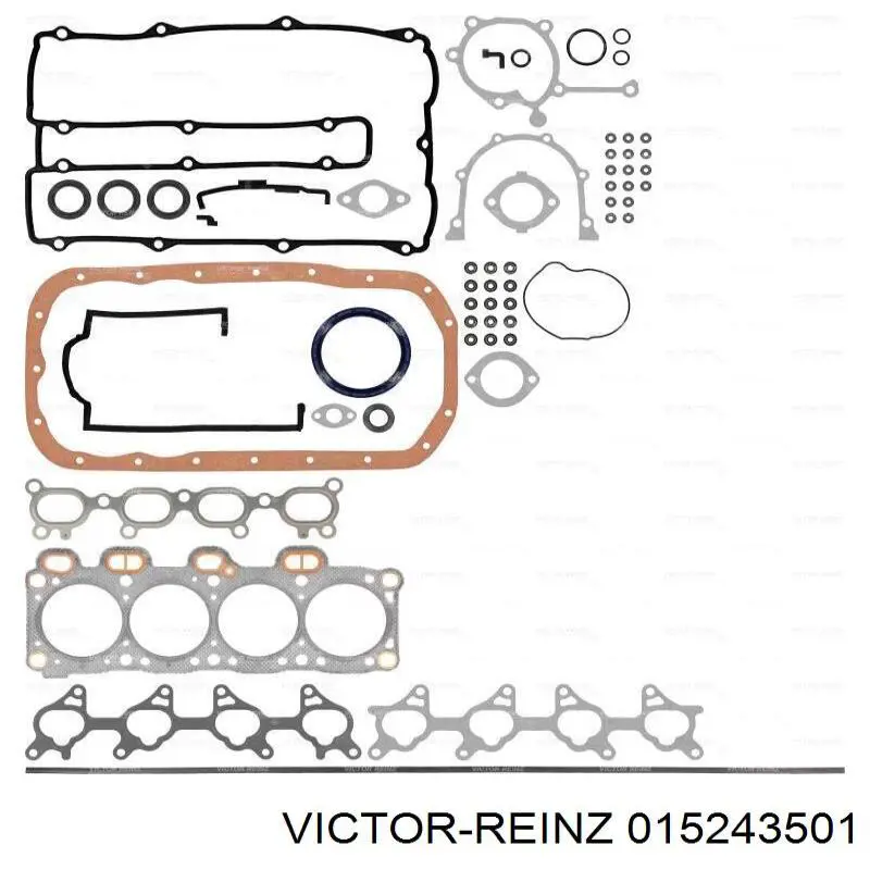 Купить 8AG610271 Mazda Полный комплект прокладок