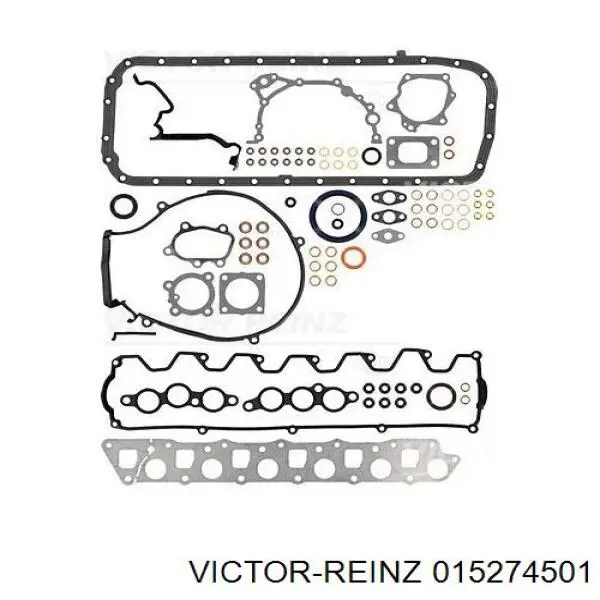 015274501 Victor Reinz Комплект прокладок на двигатель