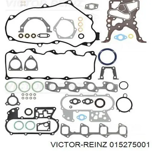 Комплект прокладок двигателя 015275001 Victor Reinz