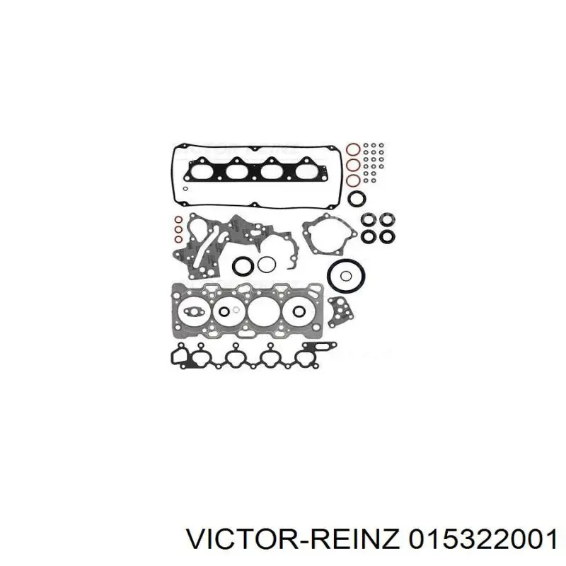 Комплект прокладок двигателя 015322001 Victor Reinz