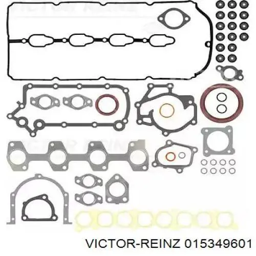 Комплект прокладок двигателя полный Victor Reinz 015349601