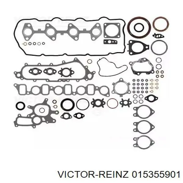 015355901 Victor Reinz комплект прокладок двигателя полный
