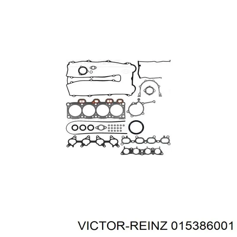 Комплект прокладок двигателя 015386001 Victor Reinz