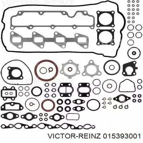 Комплект прокладок двигателя 015393001 Victor Reinz