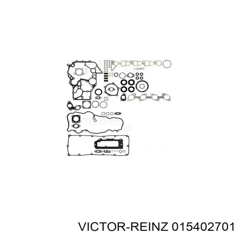 015402701 Victor Reinz Комплект прокладок на двигатель