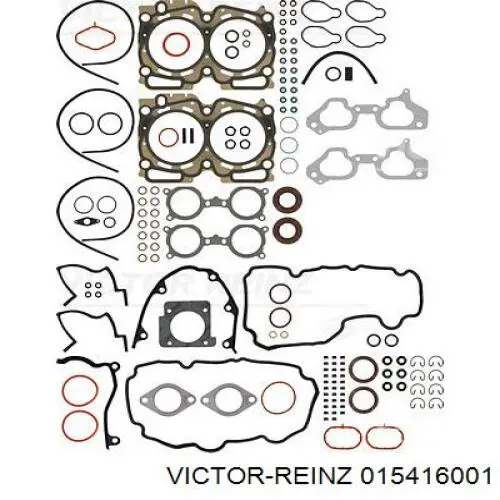 Compre WG1239704 Wilmink Group Kit de vedantes de motor completo