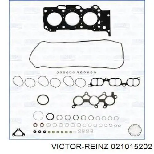 Верхний комплект прокладок двигателя Victor Reinz 021015202 цена, от 133.33 USD