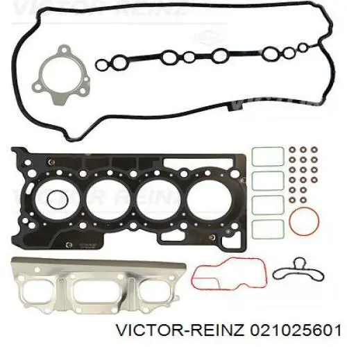 Комплект прокладок двигуна, верхній 021025601 Victor Reinz