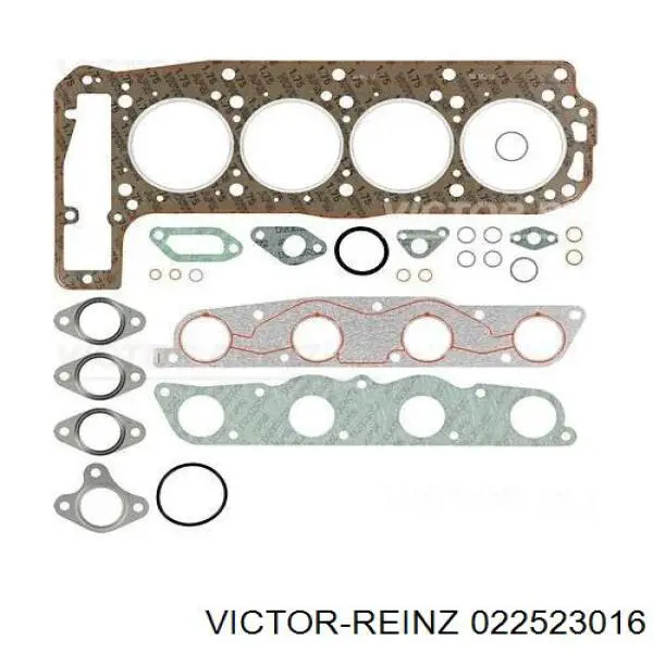 022523016 Victor Reinz комплект прокладок двигателя верхний