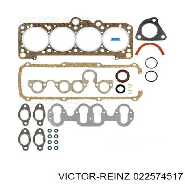 022574517 Victor Reinz комплект прокладок двигателя верхний