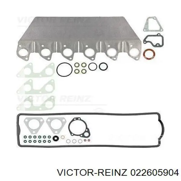 022605904 Victor Reinz комплект прокладок двигателя верхний