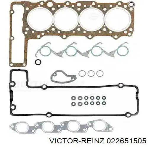 Верхний комплект прокладок двигателя 022651505 Victor Reinz