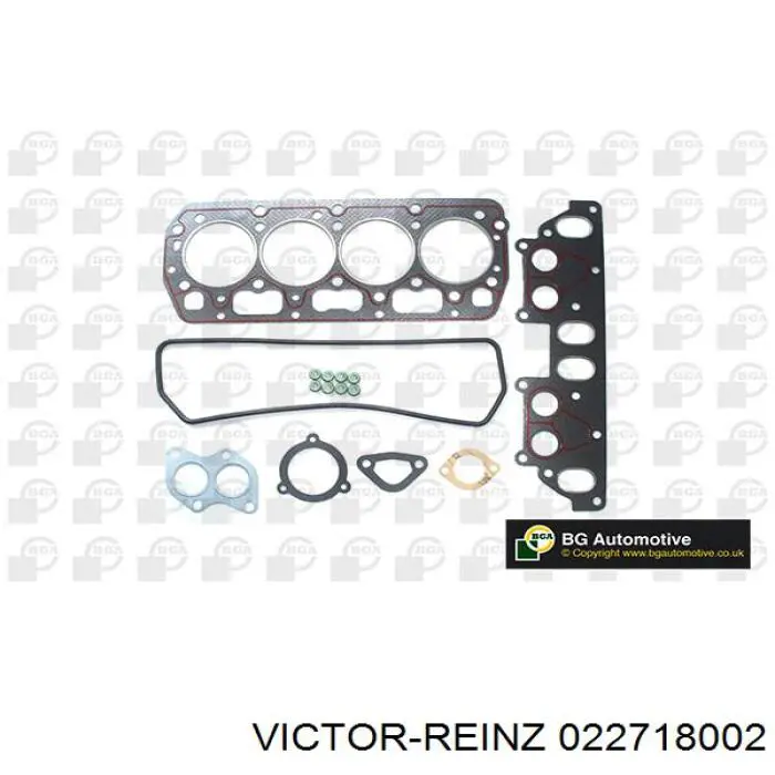 02-27180-02 Victor Reinz комплект прокладок двигателя верхний