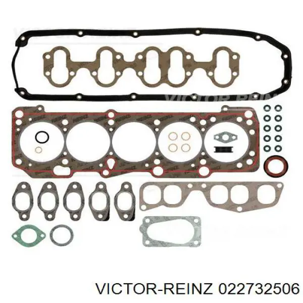02-27325-06 Victor Reinz комплект прокладок двигателя верхний