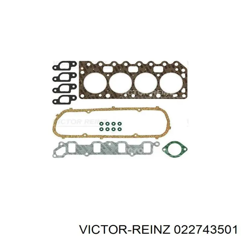 02-27435-01 Victor Reinz комплект прокладок двигателя верхний